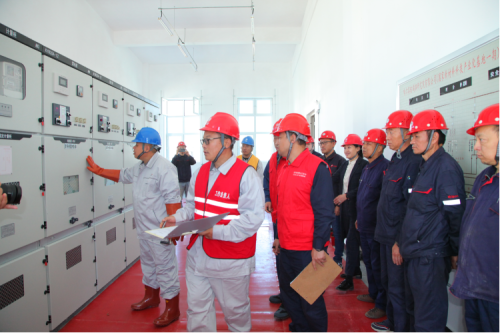 九洲集团承建玻璃钢研究院10KV供电工程送电一次成功