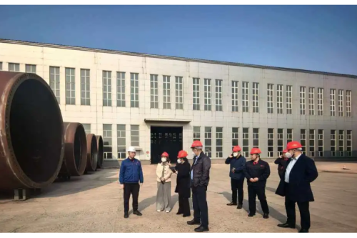 携手同行，共探发展丨九洲集团与哈交联共赴红光重工参观交流